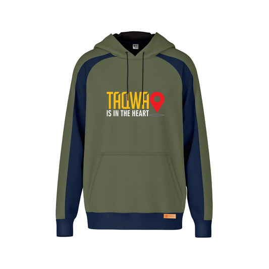Taqwa Is In The Heart | Kangaroo Hoodies | Winter Sale