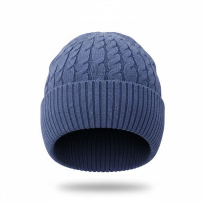 Knitted Beanie Cap | Fleece Fur Inside Unisex
