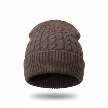 Knitted Beanie Cap | Fleece Fur Inside Unisex