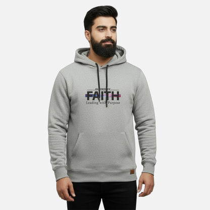 Guided By Faith Leading with Purpose | Kangaroo Hoodies