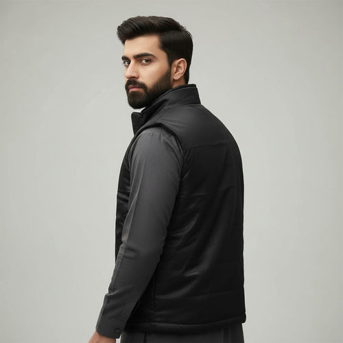 Black | Gilet Jacket Hover
