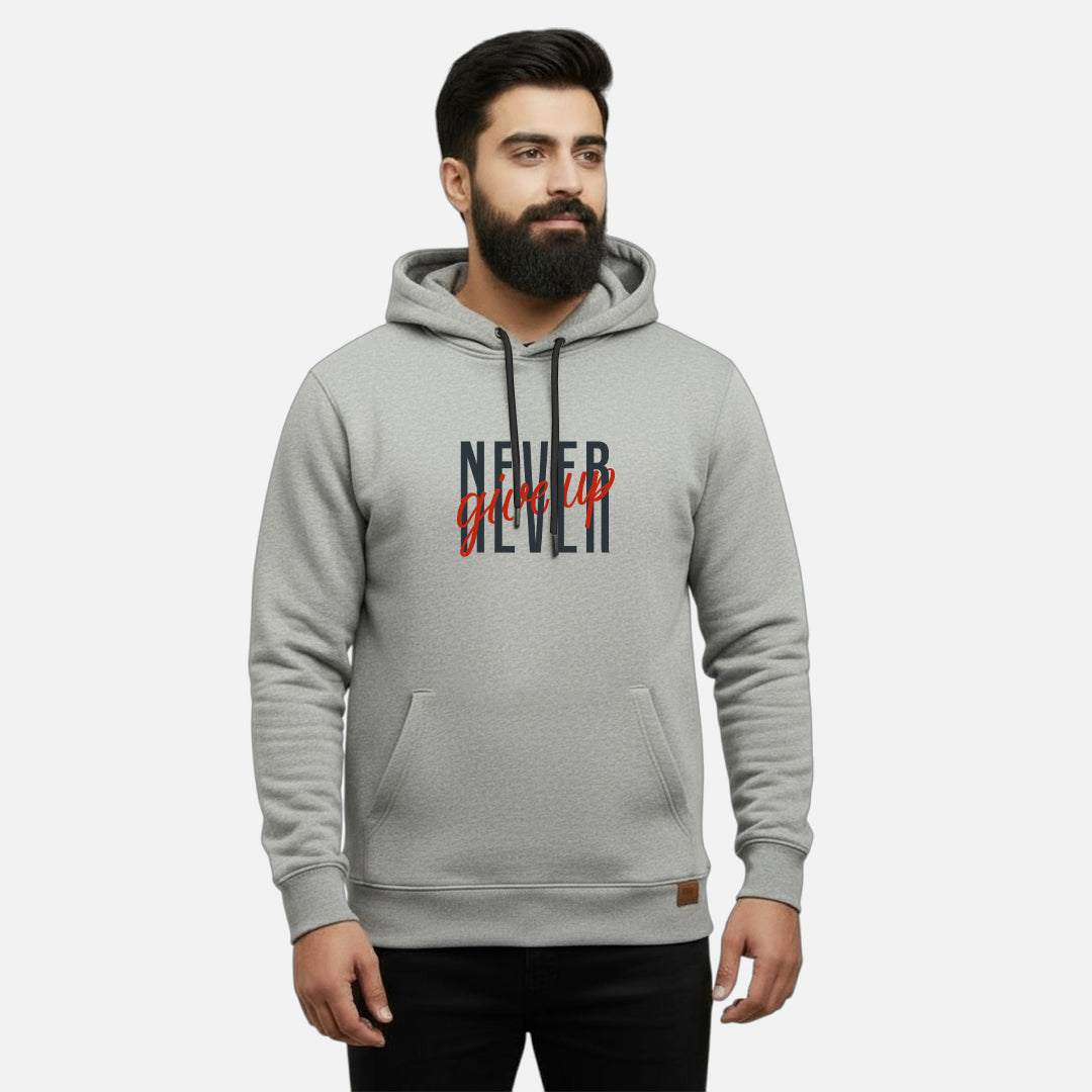 Never Give Up | Kangaroo Hoodies