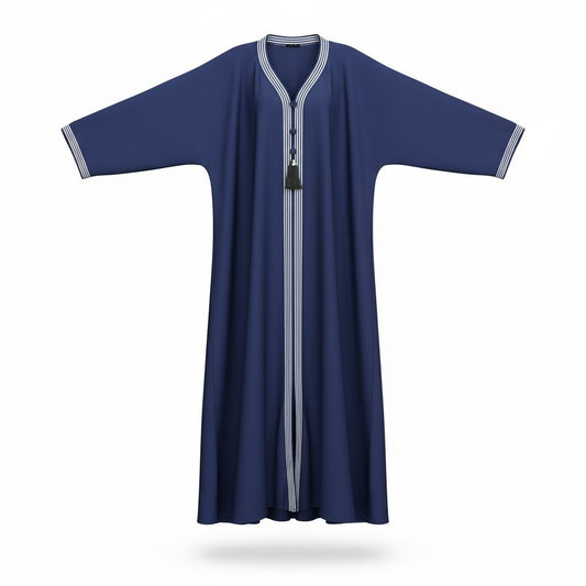 ABAYA Front White Lines