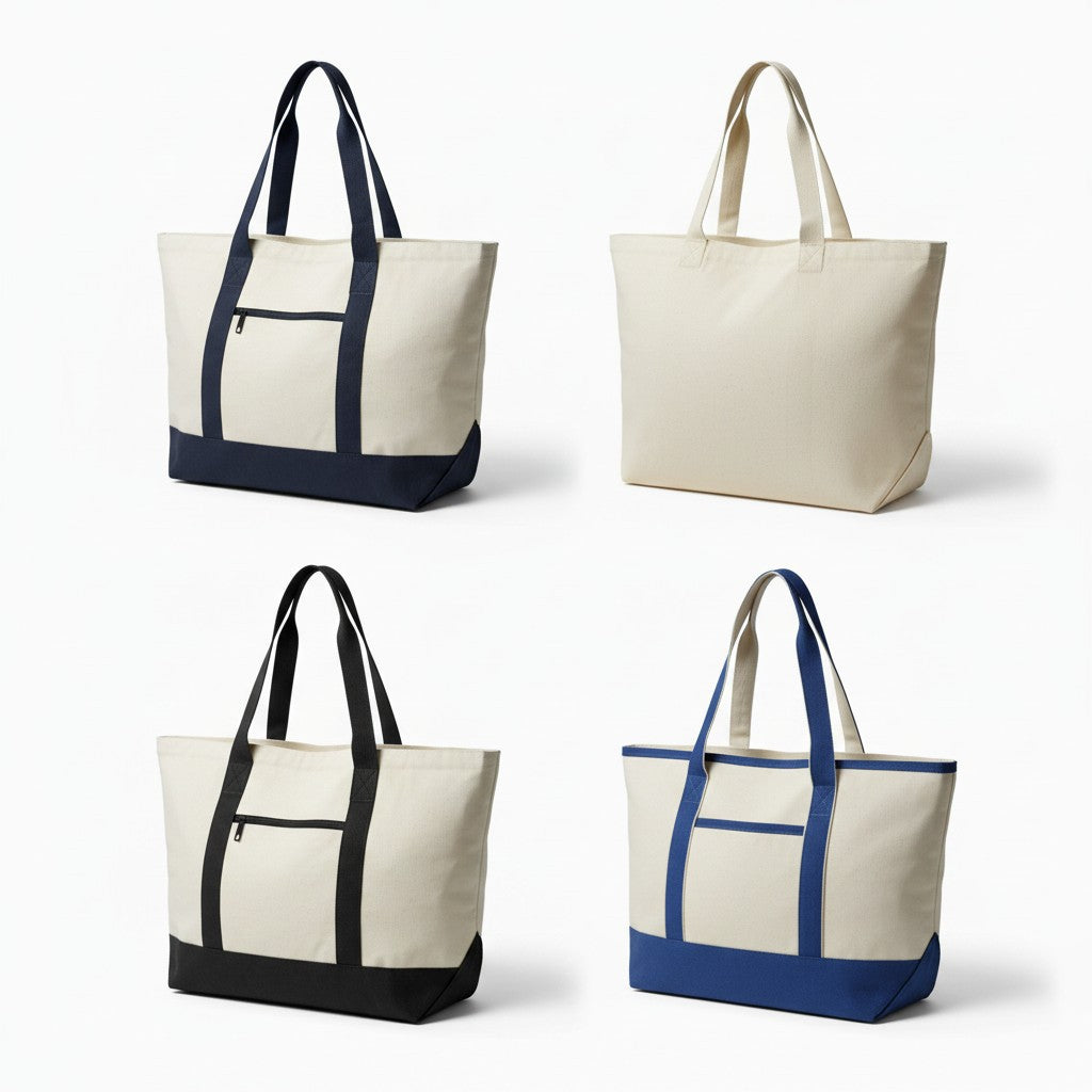 Zipper Tote Bags