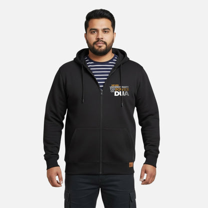 Never Underestimate The Power Of Dua | Zipper Hoodie