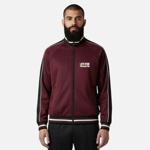 Maroon Black | Tracksuit Hover