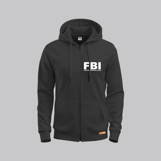 FBI Zipper Hoodie