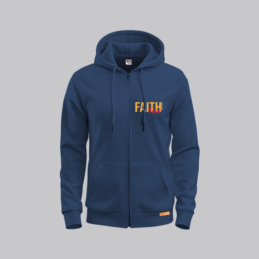 Faith Over Fear Zipper Hoodie