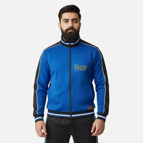Royal Blue and Black | Tracksuit