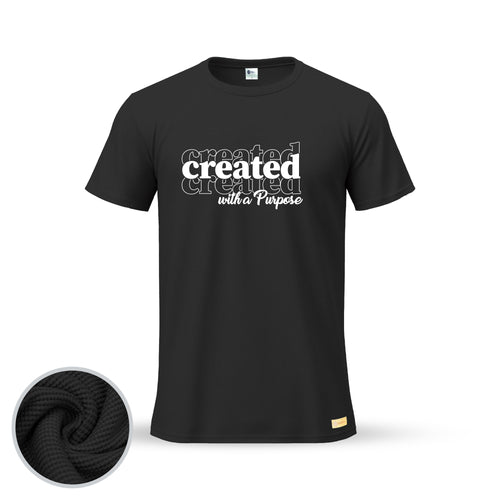 Created with a Purpose | Thermal Round Neck T-Shirt for Men