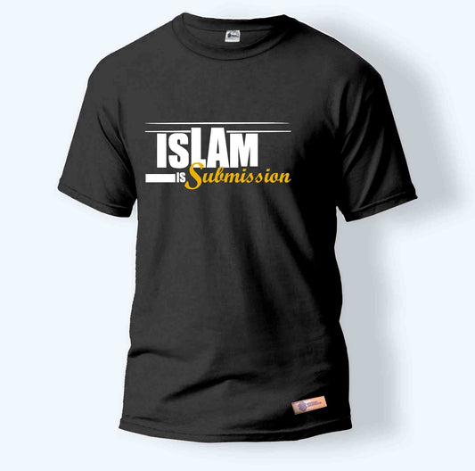 Islam is Submission | Round Neck T-Shirt for Men