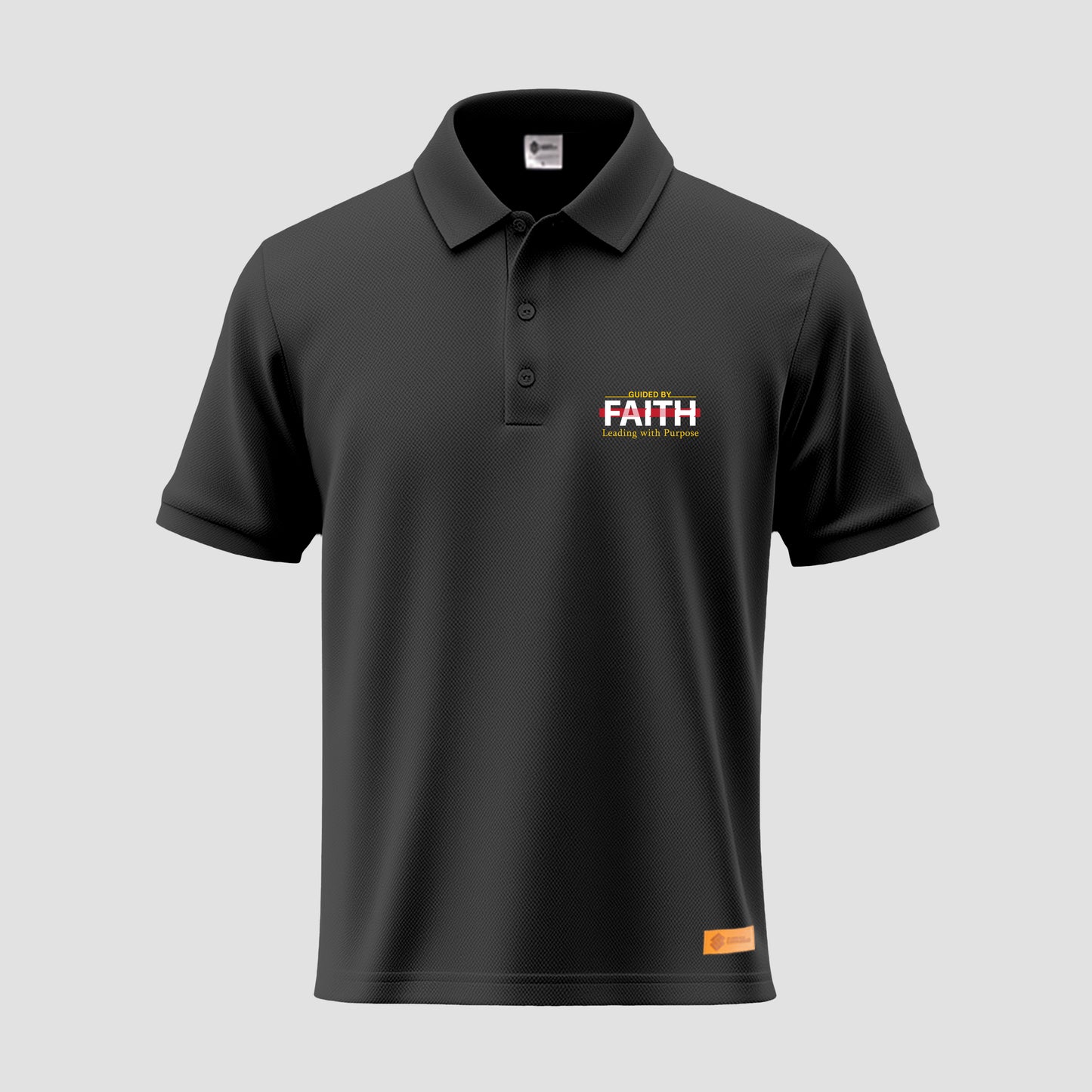 Guided By Faith Leading with Purpose Polo Shirt