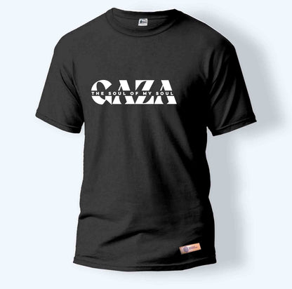 Gaza The Soul Of My Soul | Round Neck T-Shirt for Men
