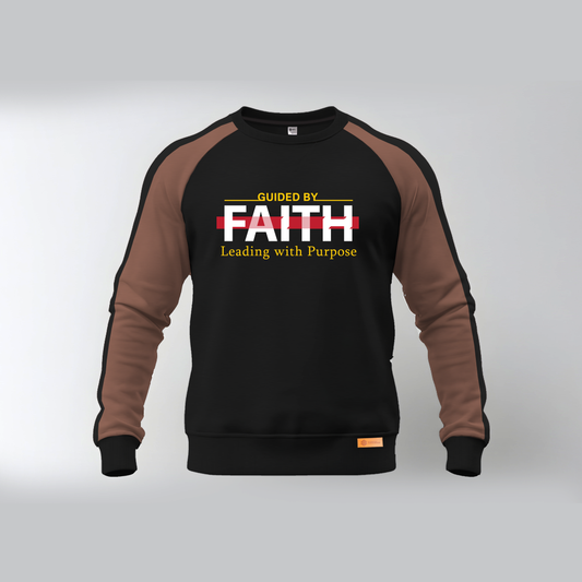 Guided By Faith Leading with Purpose Sweatshirts