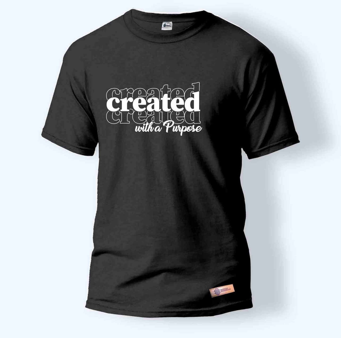 Created with a Purpose | Round Neck T-Shirt for Men