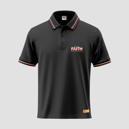 Guided By Faith Leading with Purpose Polo Shirt