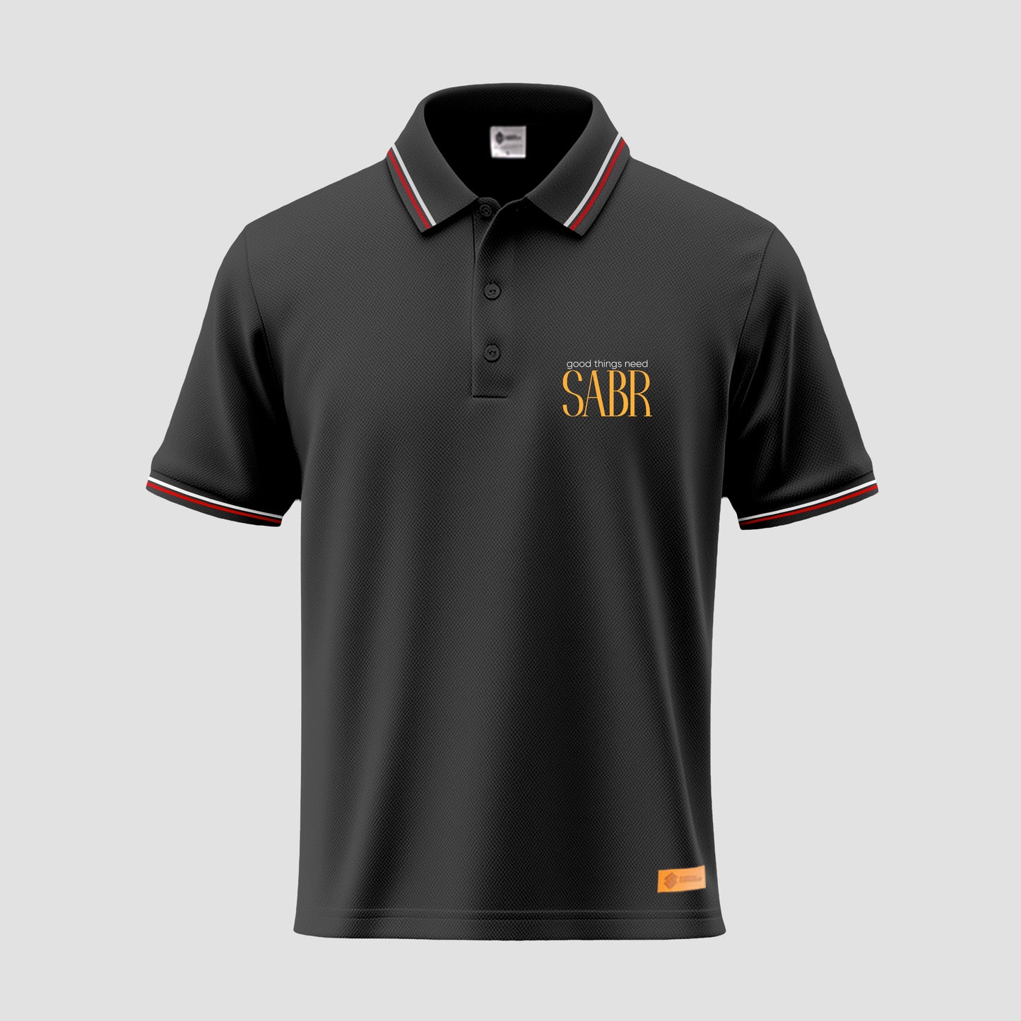 Good Things need Sabr Polo Shirt