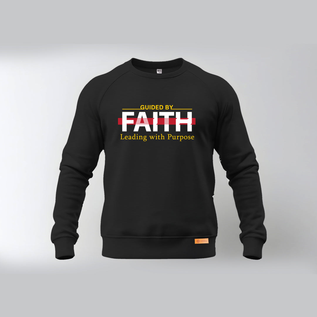 Guided By Faith Leading with Purpose Sweatshirts