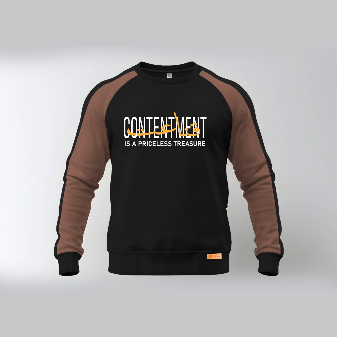 Contentment is a priceless treasure Sweatshirts