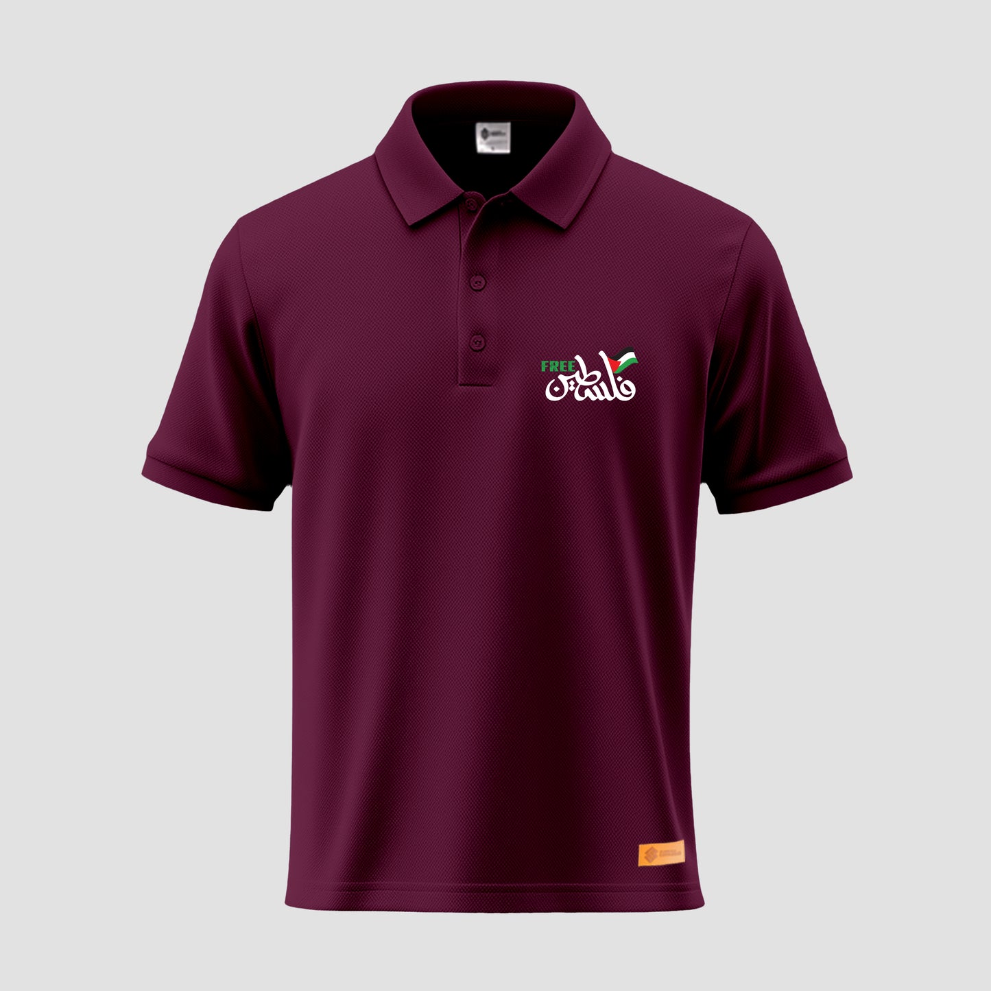 Free Palestine Polo Shirt