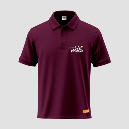 Free Palestine Polo Shirt