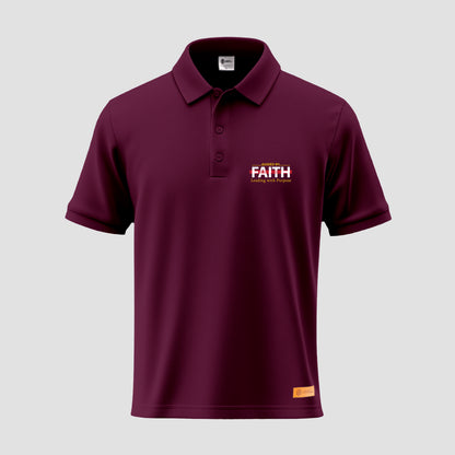 Guided By Faith Leading with Purpose Polo Shirt