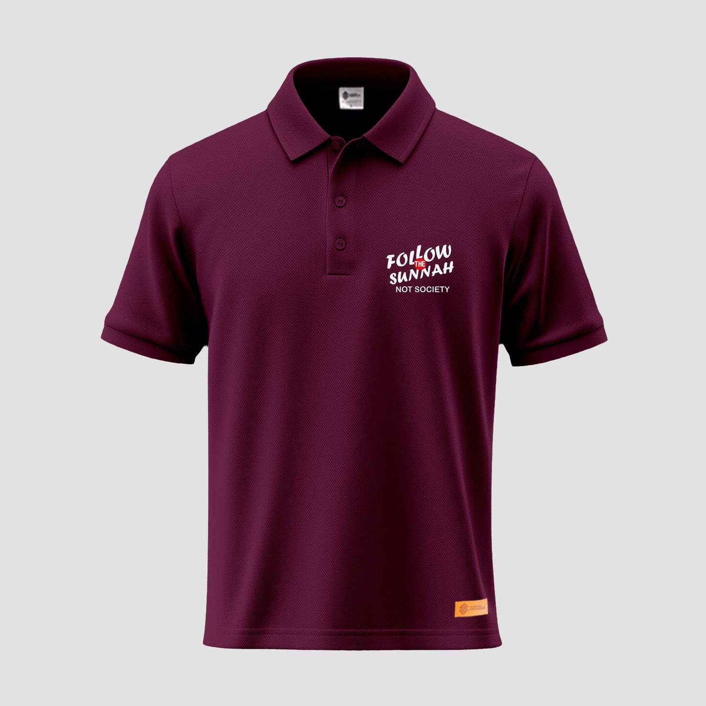 Follow The Sunnah Not Society Polo Shirt