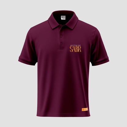 Good Things need Sabr Polo Shirt