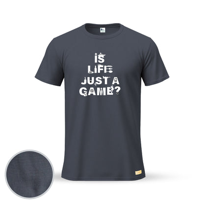 Is Life Just A Game | Thermal Round Neck T-Shirt for Men