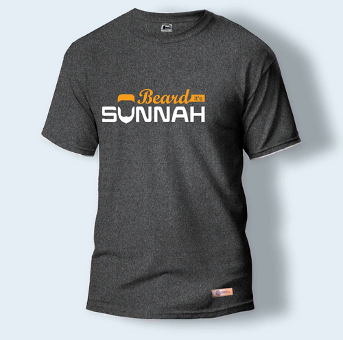 Beard Its Sunnah | Round Neck T-Shirt for Men Hover