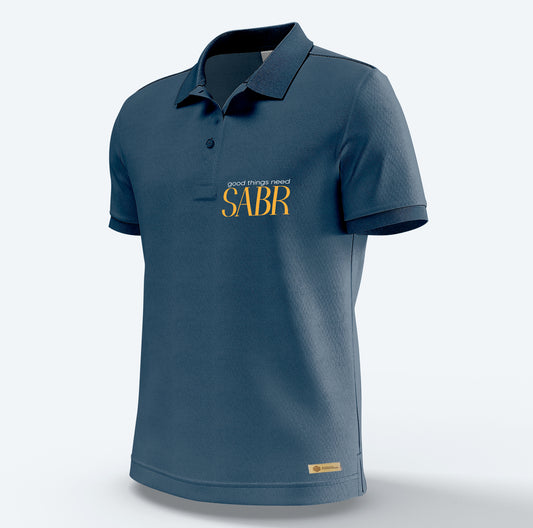 Good Things need Sabr Polo Shirt