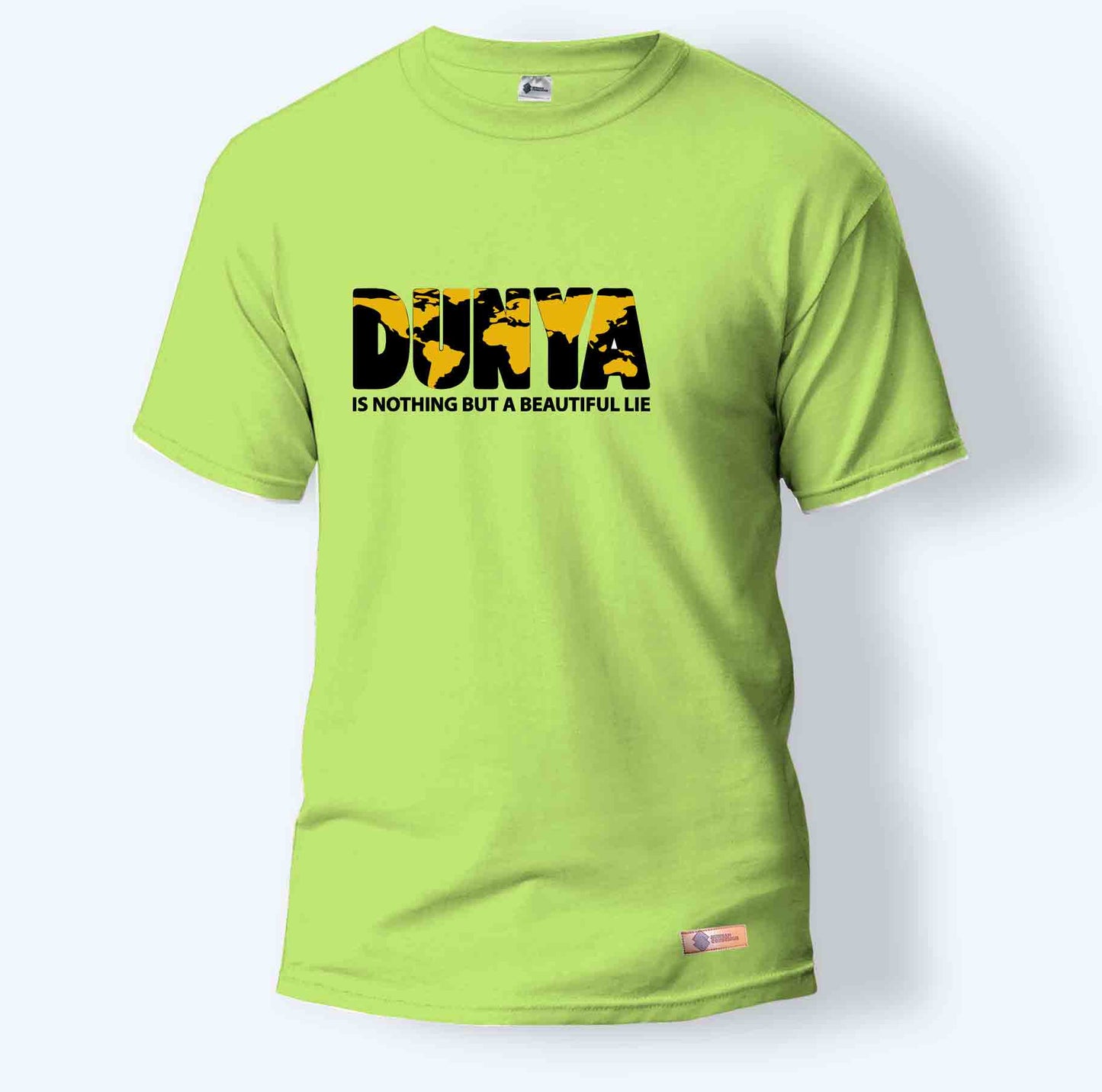 Dunya is Nothing But a Beautiful Lie | Round Neck T-Shirt for Men
