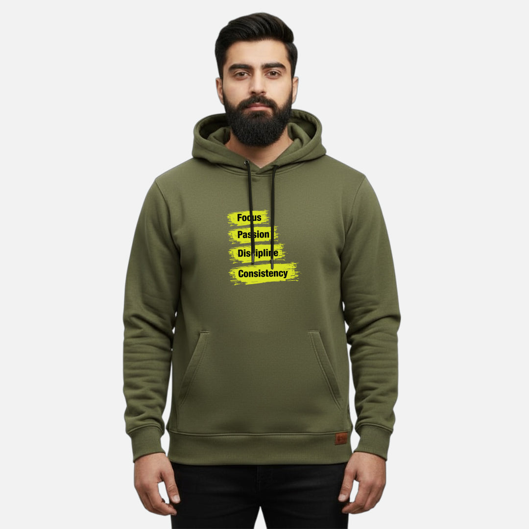 Focus, Passion, Discipline and Consistency | Kangaroo Hoodies