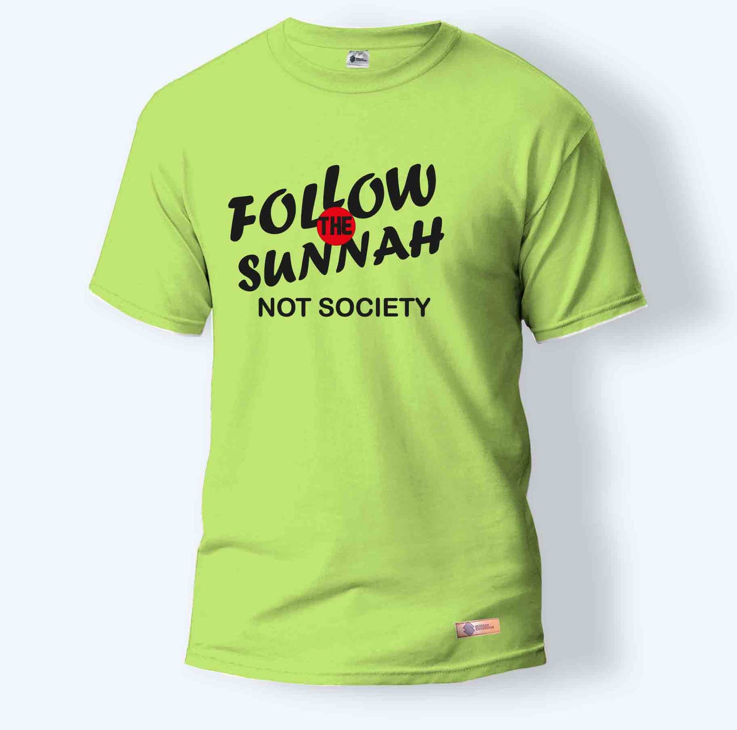 Follow The Sunnah Not Society | Round Neck T-Shirt for Men