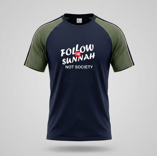 Follow the Sunnah | Dry Fit Round Neck T-Shirt