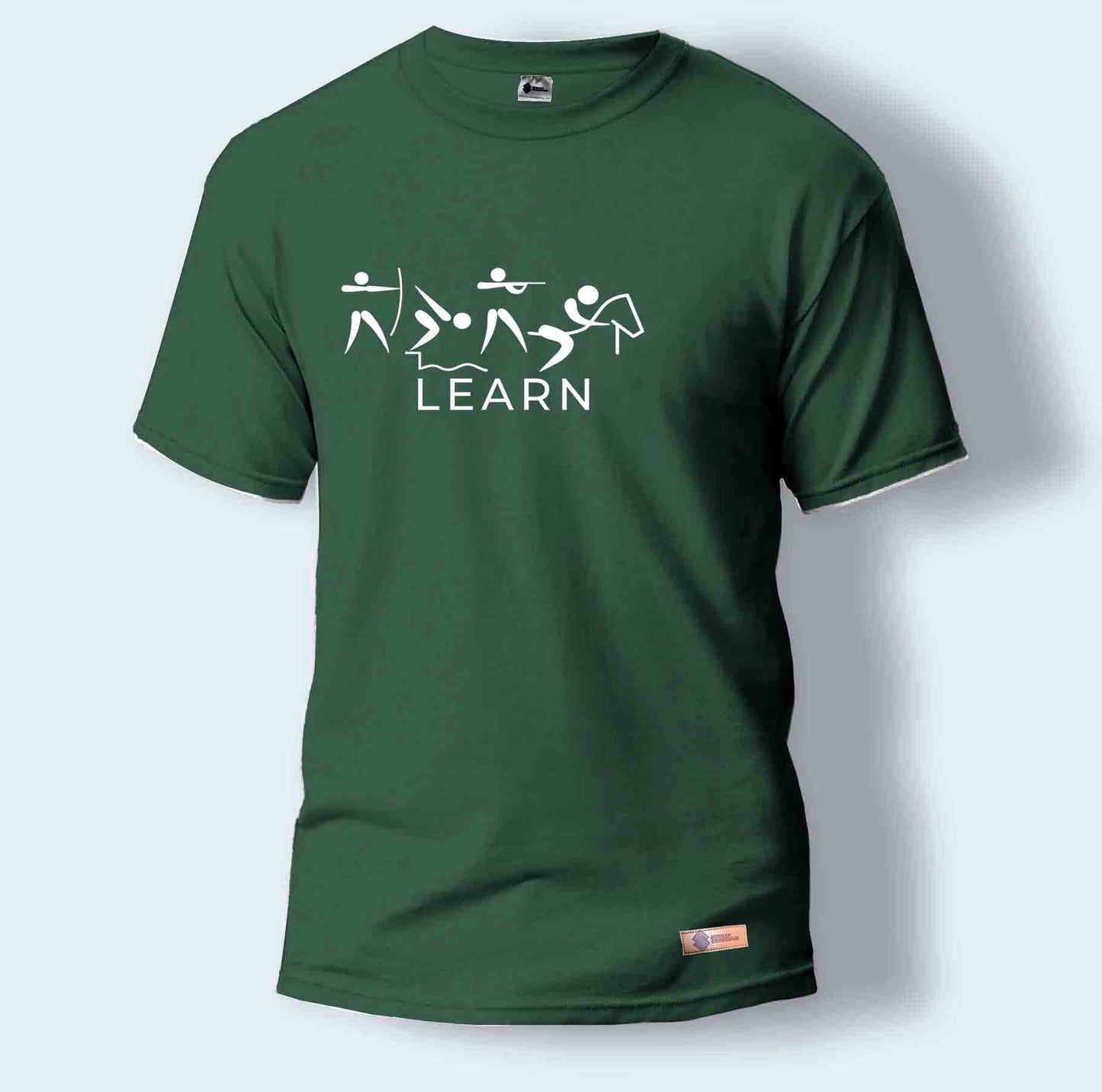 Learn | Round Neck T-Shirt for Men