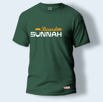 Beard Its Sunnah | Round Neck T-Shirt for Men