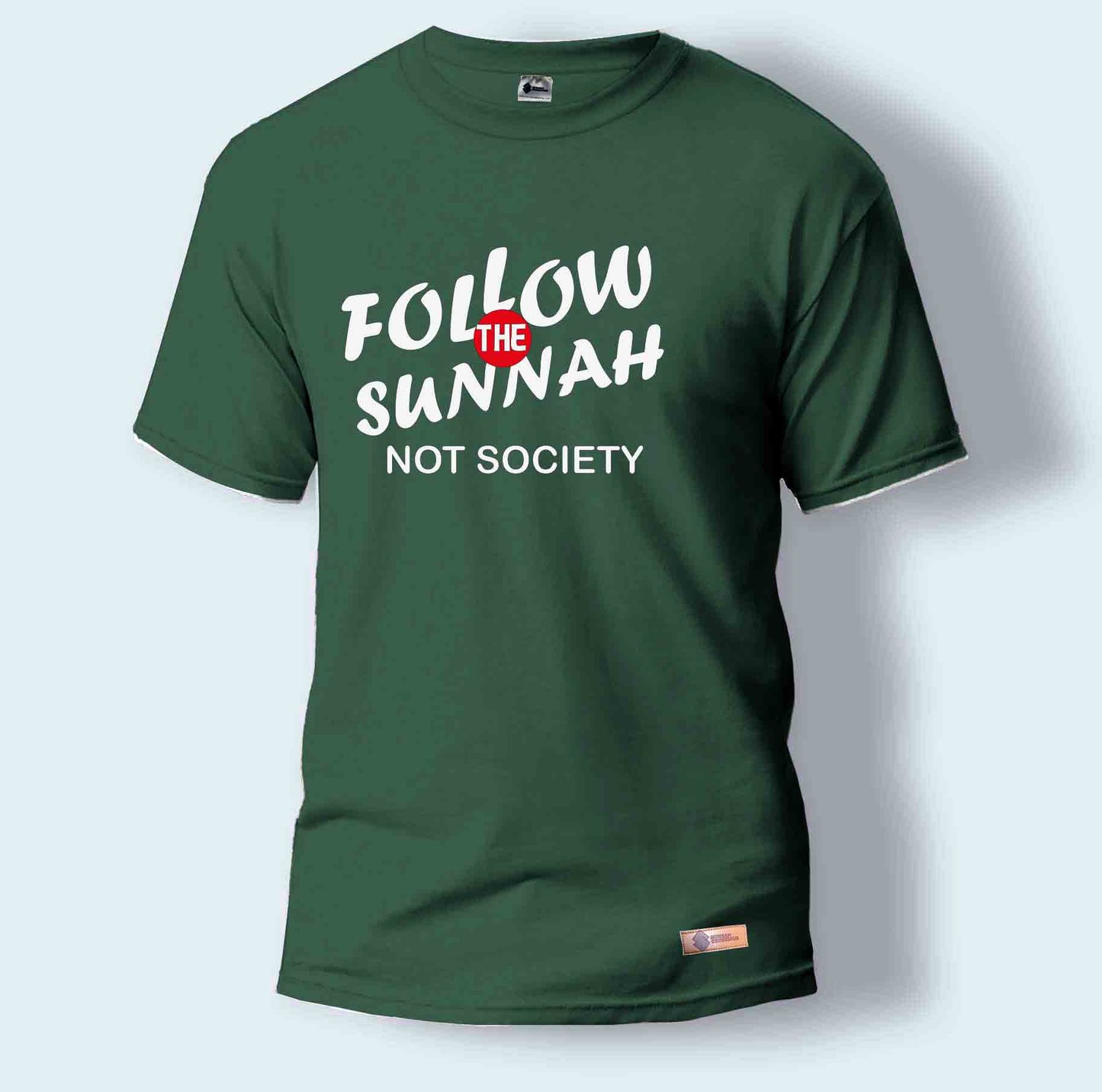 Follow The Sunnah Not Society | Round Neck T-Shirt for Men