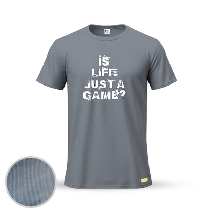 Is Life Just A Game | Thermal Round Neck T-Shirt for Men