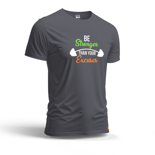 Be Stronger Than Your Excuses | Dry Fit T-Shirt Hover