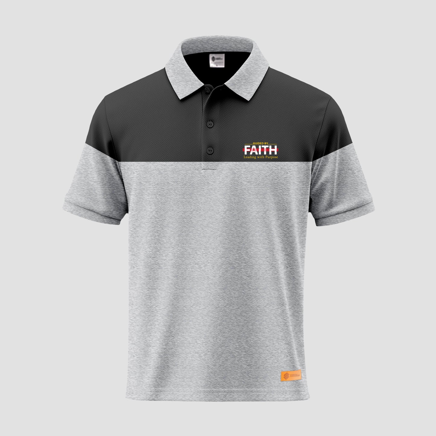 Guided By Faith Leading with Purpose Polo Shirt