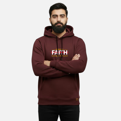 Guided By Faith Leading with Purpose | Kangaroo Hoodies