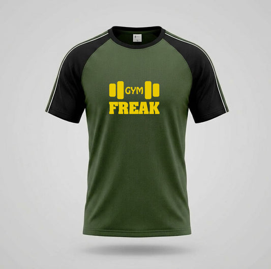 Gym Freak | Dry fit Round Neck T-Shirt