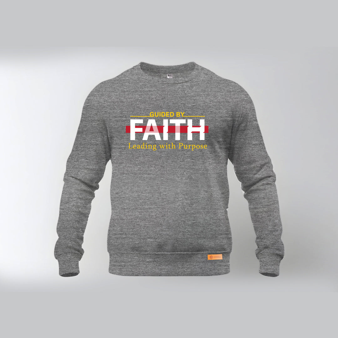 Guided By Faith Leading with Purpose Sweatshirts