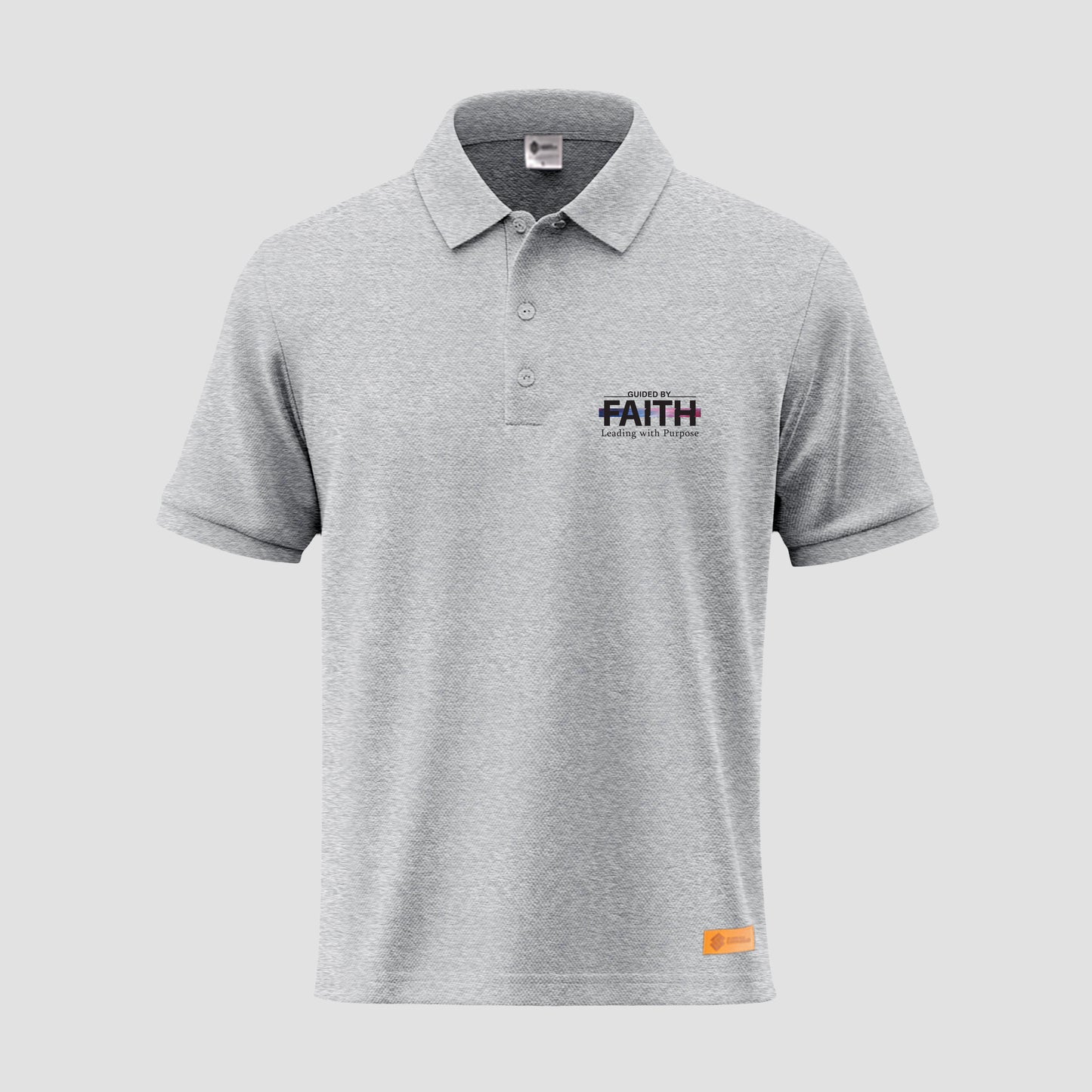 Guided By Faith Leading with Purpose Polo Shirt