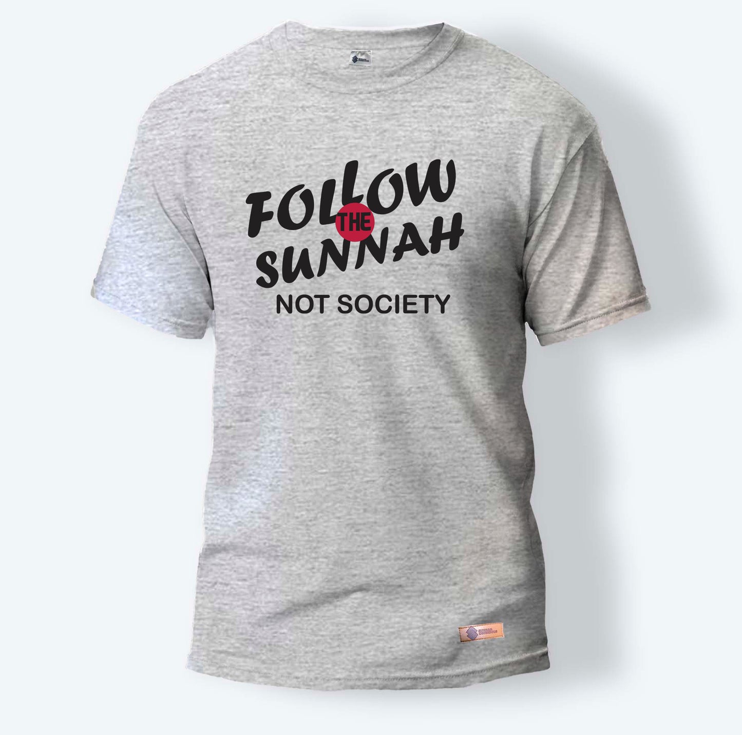 Follow The Sunnah Not Society | Round Neck T-Shirt for Men