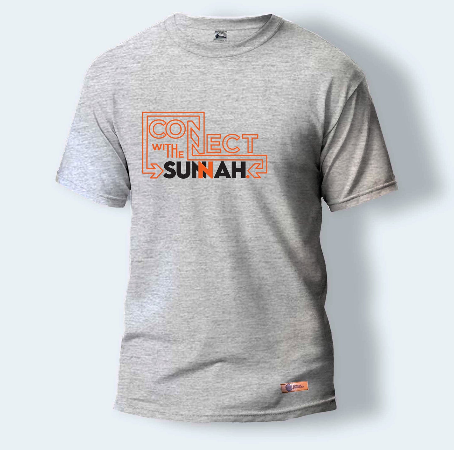 Connect With The Sunnah | Round Neck T-Shirt for Men