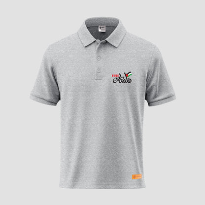 Free Palestine Polo Shirt