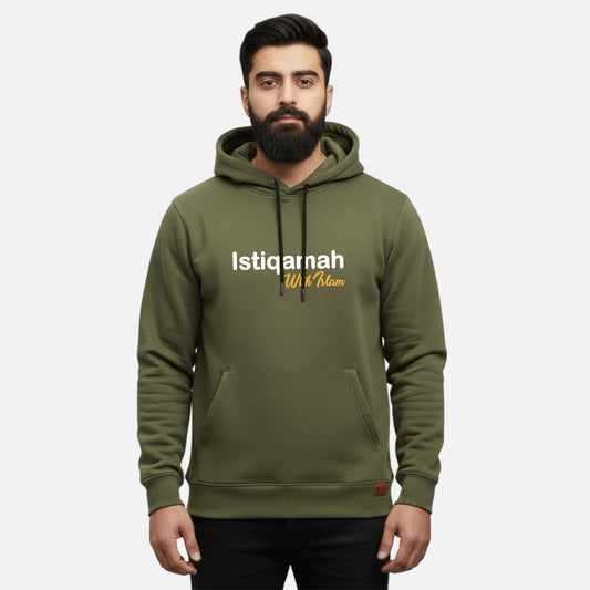 Istiqamah With Islam | Kangaroo Hoodies