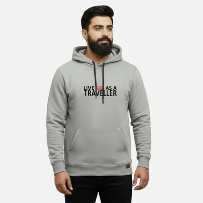 Live In This World As A Traveller | Kangaroo Hoodies